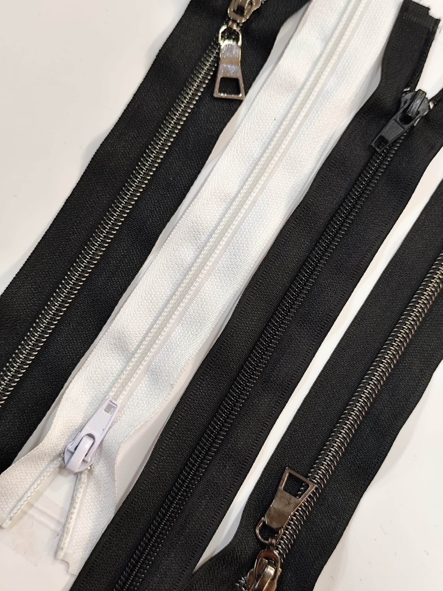 Fermetures éclair nylon (spyrale)