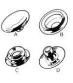 LES BOUTONS PRESSION SPECIFIQUES BEBES ACCESSOIRES TISSU SPECIFIQUES